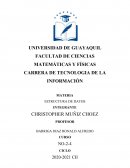 Estructura de datos
