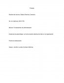 Evidencia de aprendizaje: La Comunicación efectiva del líder en la organización