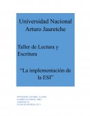 La implementación de la ESI