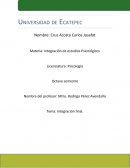 Integración de estudios psicologicos
