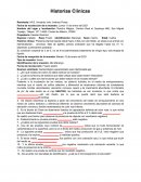 Historias Clínicas