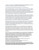 ¿Cuáles se consideran los productos generados de la combustión del petróleo que tienen más impacto en la salud y en los ecosistemas?