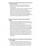 ¿Qué es para ti la psicomotricidad? ¿Qué importancia tiene en la educación infantil?