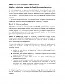 Diseño y cálculo del proceso de fundición manual en arena