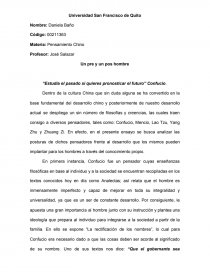 Historico de Confucio. Página 1