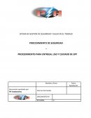 SITEMA DE GESTION DE SEGURIDAD Y SALUD EN EL TRABAJO