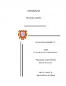 Nacimiento del estado moderno