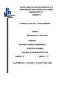 LOS METODOS DE UNA HISTORIA