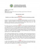 Hoja de hallazgos del estudio de caso de Mujer ciega fue llevada a la Penitenciaría sentenciada por peculado