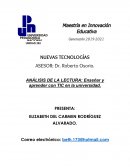 Enseñar y aprender con TIC en la universidad