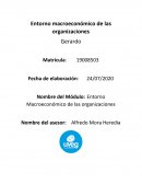 Entorno Macroeconómico de las organizaciones