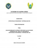 Estrategia de seguridad y defensa militar