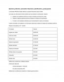 Ejercicio proforma: pronostico financiero, planificación y presupuesto