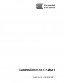 FUNDAMENTOS DE LA CONTABILIDAD DE COSTOS