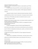 Organización Mundial del Comercio (OMC)