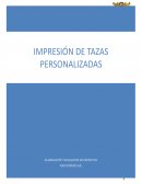 IMPRESIÓN DE TAZAS PERSONALIZADAS