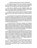 Comentario de texto del poema “Lo Fatal”, de Rubén Darío