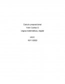 Lógica matemática y digital, cálculo proposicional