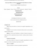 FRACASO DE LOS EMPREDNIMIENTOS DE LA RAMA ALIMENTICIA