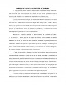 INFLUENCIA DE LAS REDES SOCIALES