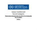 Elecciones presidenciales de 2018: En la búsqueda de un cambio