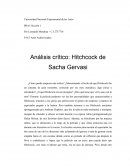 Análisis crítico: Hitchcock de Sacha Gervasi