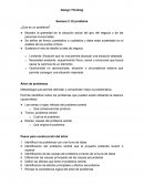 Resumen Design Thinking