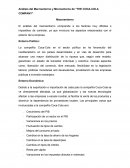 Analisis del macroentorno y microentorno de la coca cola