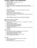 INTRODUCCIÓN CALIDAD Y PRODUCTIVIDAD