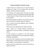 Disyuntiva ideológica entre Hayek y Keynes