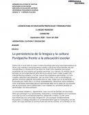 La persistencia de la lengua y la cultura purepecha