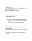 Las tendencias actuales de la globalización