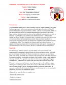 Tema: Discurso Calentamiento Global