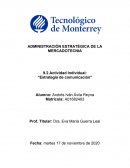 Administración estratégica de la mercadotecnia