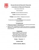 Escrito reflexivo. Inteligencia emocional