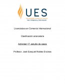 CLASIFICACIÓN ARANCELARIA DE MERCANCÍAS