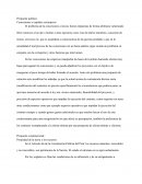 Propuesta política: Concesiones a capitales extranjeros