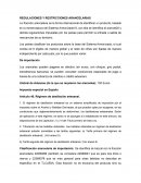 REGULACIONES Y RESTRICCIONES ARANCELARIAS Y NO ARANCELARIAS