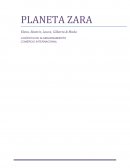 LOGÍSTICA DE ALAMACENAMIENTO COMERCIO INTERNACIONAL. PLANETA ZARA