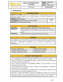 MANUAL DE ORGANIZACIÓN Y FUNCIONES. ÁREA RRHH SUPERVISOR SST