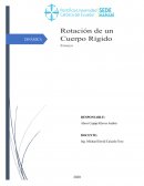 Rotacion de un cuerpo rigido