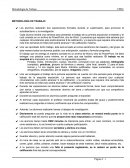 Metodología de trabajo PLC