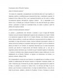 Cuestionario sobre Derecho Canónico