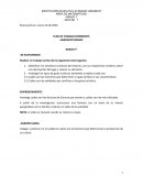 PLAN DE TRABAJO EMERGENTE AGROECOTURISMO