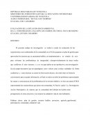 EVALUACIÓN DE LA SITUACION SOCIO AMBIENTAL