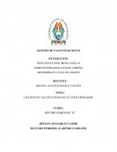 GESTION DE TALENTO HUMANO EN TOUR OPERADOR