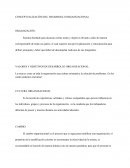 CONCEPTUALIZACIÓN DEL DESARROLLO ORGANIZACIONAL