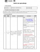 Sesión de aprendizaje. FINANZAS CORPORATIVAS