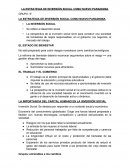 LA ESTRATEGIA DE INVERSIÓN SOCIAL COMO NUEVO PARADIGMA