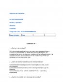 Farmacia ejercicios